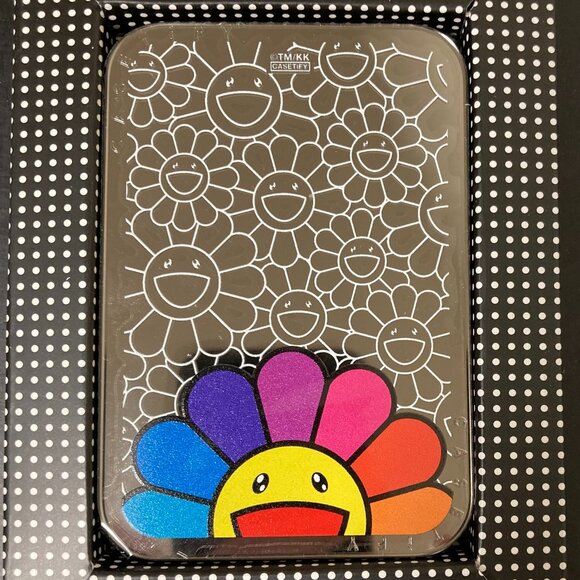 Takashi Murakami Casetify Snappy Cardholder Stand, Mirror finish, NEW authentic!